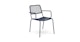 Manna Indigo Blue Dining Chair - Gallery View 1 of 11.