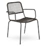Manna Outdoor Dining Chair - Thunder Black