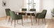 Feast Vine Green Dining Chair - Gallery View 2 of 11.