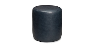 Cilo Oxford Blue Ottoman