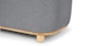 Maribo Stately Gray 48" Storage Ottoman - Gallery View 11 of 13.