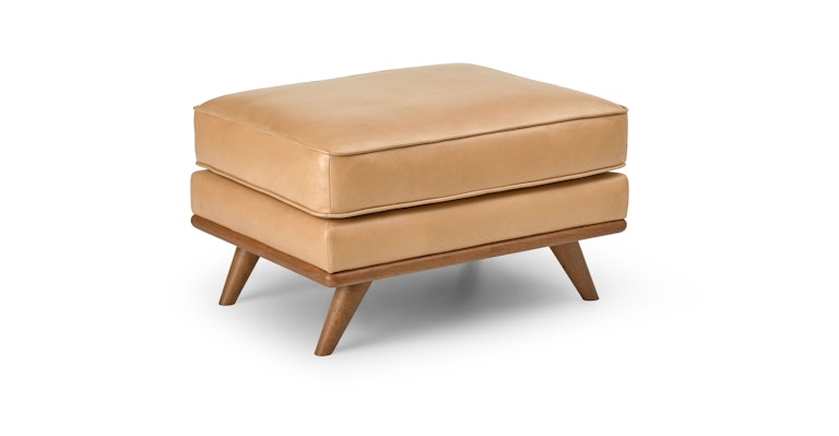 Timber Charme Tan Ottoman - Primary View 1 of 11 (Open Fullscreen View).