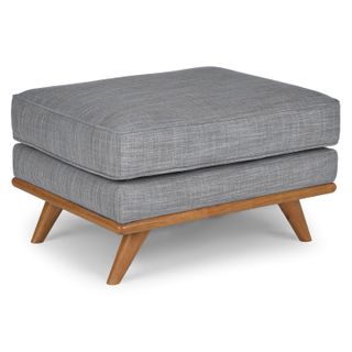 Timber 31" Ottoman - Pebble Gray