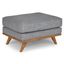 The Timber Corner Sectional x Ottoman Bundle - Gallery View 1 of 6.