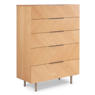 Nera 5-Drawer Chest - Oak