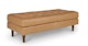 Sven Charme Tan Bench - Gallery View 3 of 10.