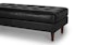 Sven Oxford Black Bench - Gallery View 5 of 10.