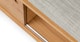 Nederin Rain Cloud Gray Oak Bench - Gallery View 11 of 16.