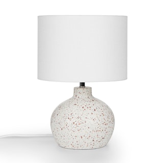 Ando Short Table Lamp - Waxen White