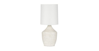 Rama White 28" Table Lamp