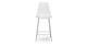 Svelti Pure White Counter Stool - Gallery View 3 of 11.