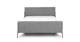 Micka Quarry Gray Queen Bed - Gallery View 3 of 16.