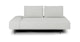 Divan Mist Gray Left Chaise Lounge - Gallery View 5 of 12.
