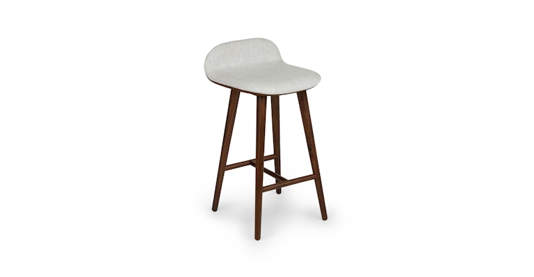 Sede Mist Gray Walnut Counter Stool - Primary View 1 of 11 (Open Fullscreen View).
