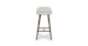 Sede Mist Gray Walnut Counter Stool - Gallery View 3 of 11.