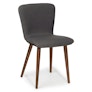 Sede Dining Chair - Walnut and Miller Gray