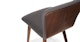 Sede Miller Gray Walnut Dining Chair - Gallery View 9 of 12.