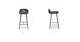Sede Miller Gray Walnut Counter Stool - Gallery View 12 of 12.