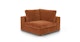 Beta Rowan Orange Corner Module - Gallery View 1 of 12.