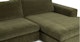 Beta Cypress Green Right Chaise Sectional - Gallery View 10 of 13.
