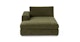 Beta Cypress Green Left Chaise - Gallery View 1 of 9.