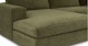 Beta Cypress Green Left Chaise Sectional - Gallery View 8 of 13.