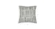 Rooth Jacquard Gray Indoor/Outdoor Pillow - Gallery View 11 of 11.