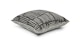 Rooth Jacquard Gray Indoor/Outdoor Pillow - Gallery View 5 of 11.