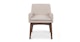 Chantel Antique Ivory Dining Armchair - Gallery View 3 of 12.