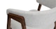 Josra Mist Gray Walnut Dining Chair - Gallery View 7 of 11.