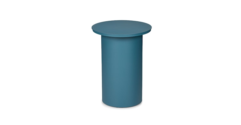 Vardo Storm Blue Side Table - Primary View 1 of 7 (Open Fullscreen View).