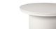Vardo Oyster White Side Table - Gallery View 3 of 7.
