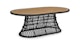 Calliope Black Oval Dining Table - Gallery View 1 of 11.