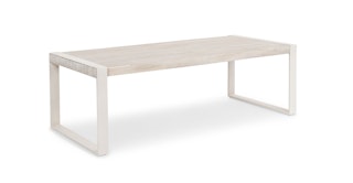 Lubek Byron Gray Dining Table for 8