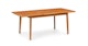 Marol Bronze Teak Dining Table for 6, Extendable - Gallery View 1 of 15.