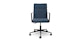 Gerven Ultramarine Blue Office Chair - Gallery View 3 of 10.