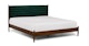 Lenia Plush Balsam Green King Bed - Gallery View 1 of 16.