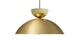 Gemma Brass Pendant Lamp - Gallery View 1 of 6.