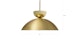 Gemma Brass Pendant Lamp - Gallery View 6 of 6.