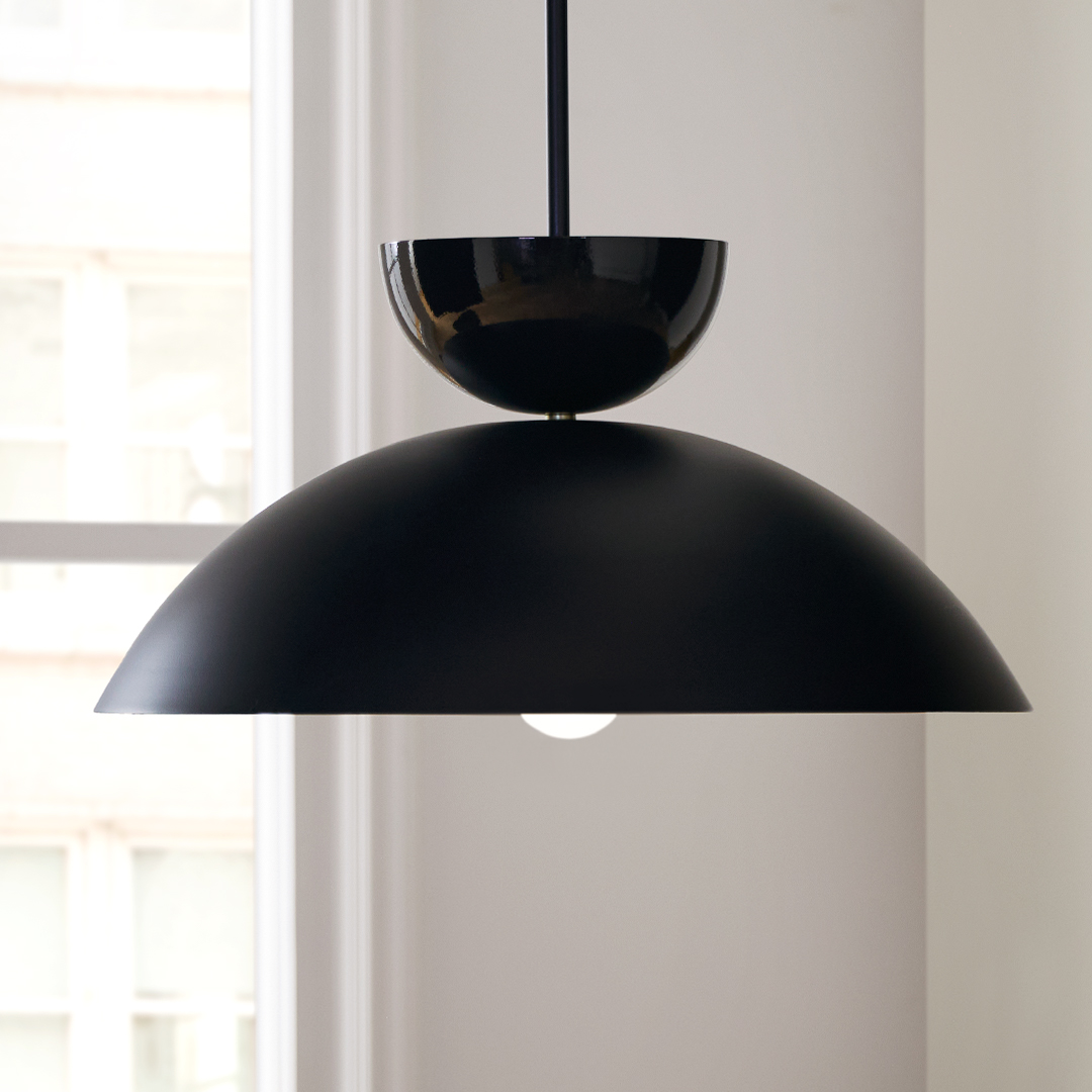 3個】KSIHIMA PENDANT LIGHT GEM-6961 Black 3個】KSIHIMA