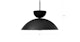 Gemma Black Pendant Lamp - Gallery View 6 of 6.