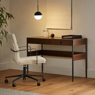 Newberry 43.25" Desk - Walnut