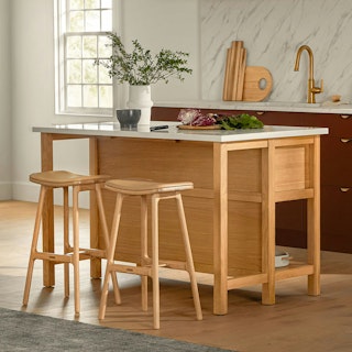 Quincy Oak Kitchen Island