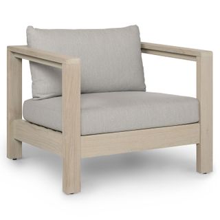 Palmera 34.5" Outdoor Lounge Chair - Dravite Gray