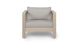 Palmera Dravite Gray Lounge Chair - Gallery View 3 of 13.