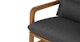 Laholm Sea Black Lounge Chair - Gallery View 9 of 11.