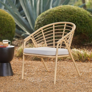 Dalarna 25" Outdoor Lounge Chair - Dravite Ivory