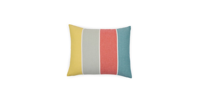Pismo Striped Villa Small Outdoor Pillow - Primary View 1 of 8 (Open Fullscreen View).