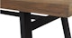Sardis Vintage Brown Dining Table for 10 - Gallery View 6 of 11.