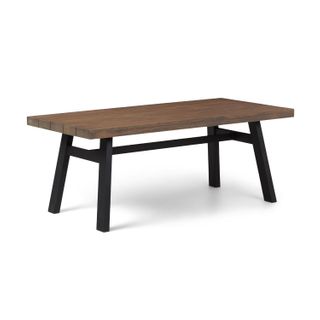 Sardis 77" Outdoor Dining Table - Vintage Brown